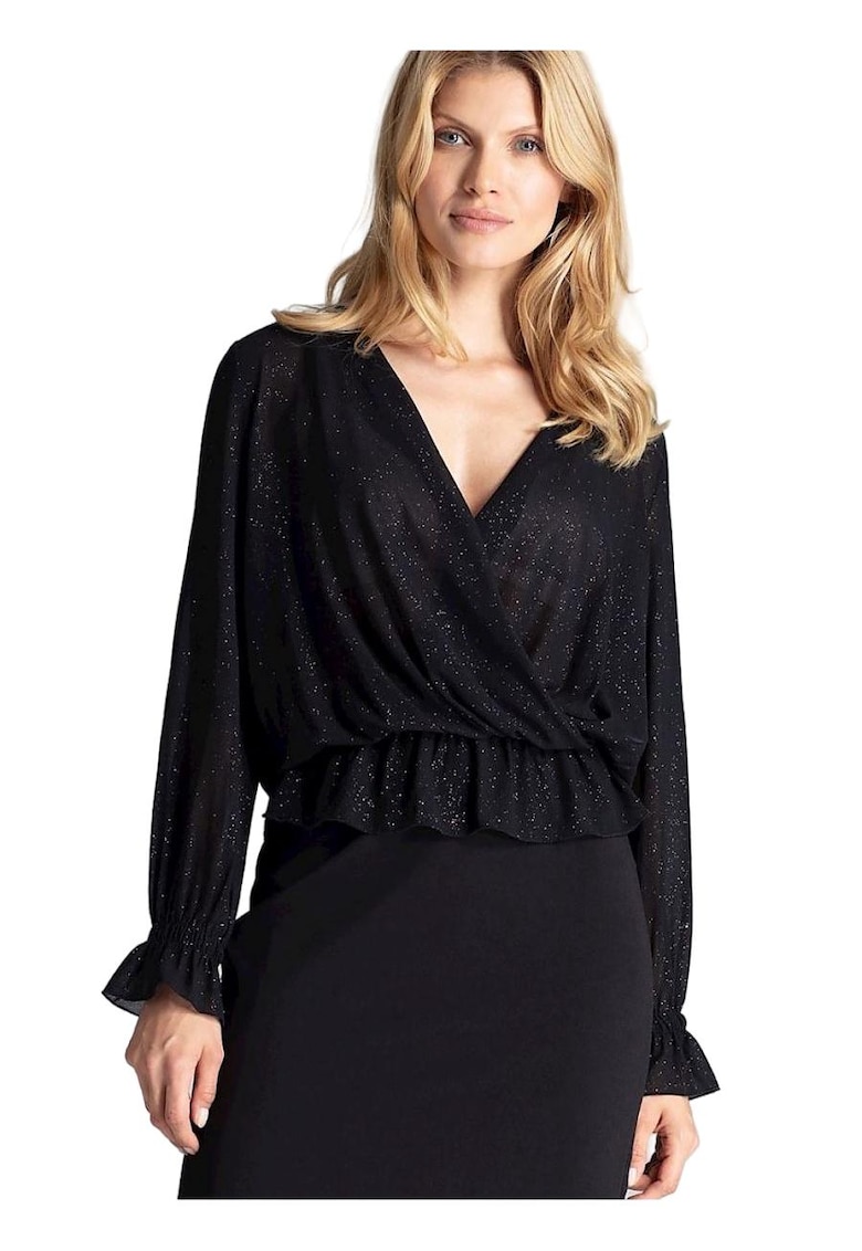 Bluza dama 5902194375 -  Poliester/Elastan - Negru