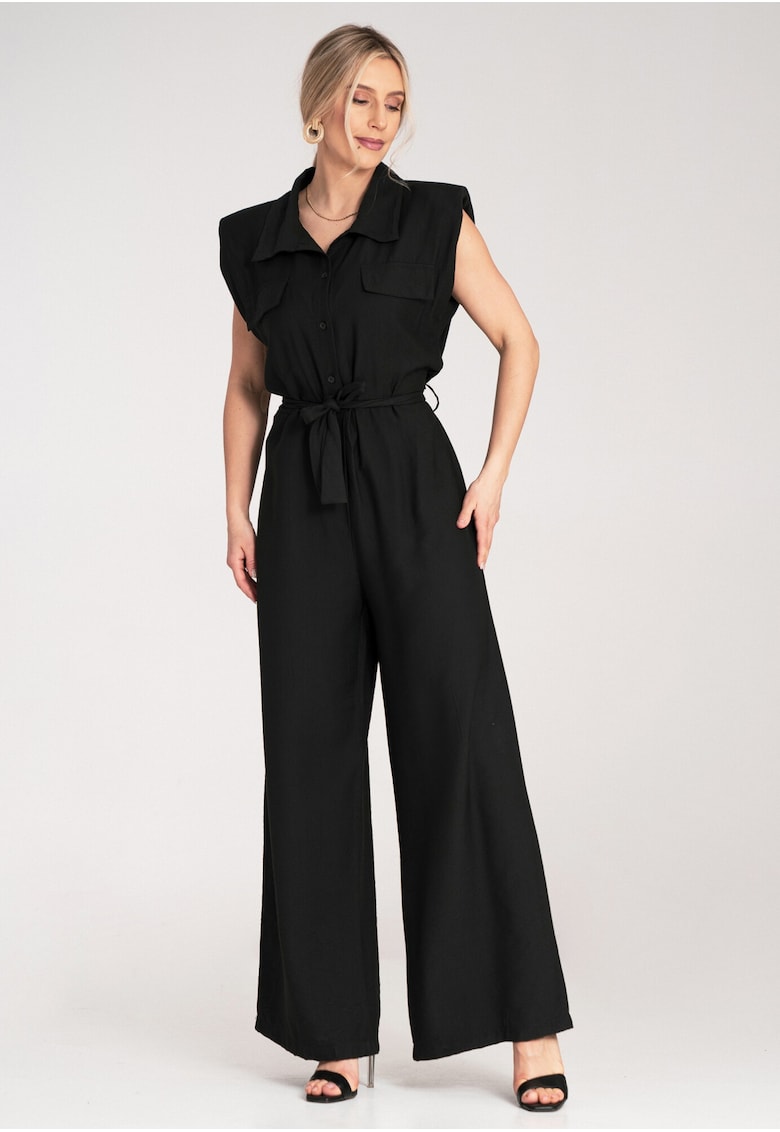Oferte la Salopeta eleganta  formala - neagra - fabricata din material de calitate -