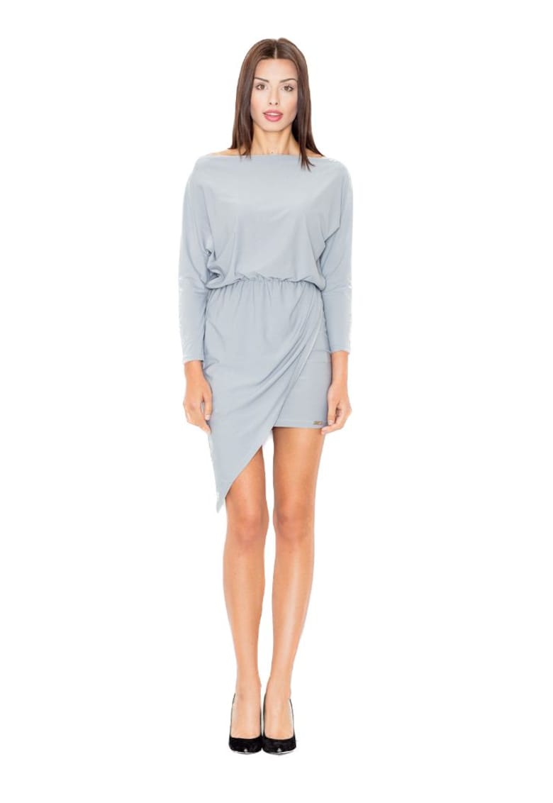 Rochie mini dama Engrengwain M475 gri - Gri