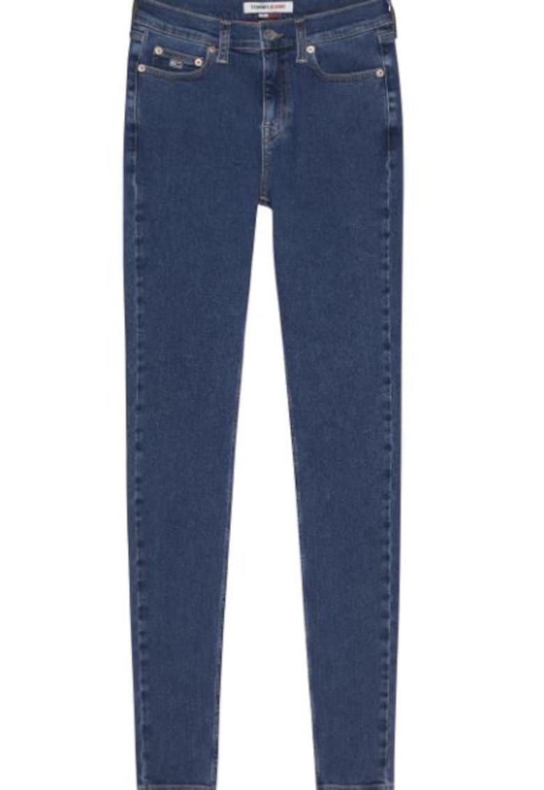 Skinny blugi cu buzunare -