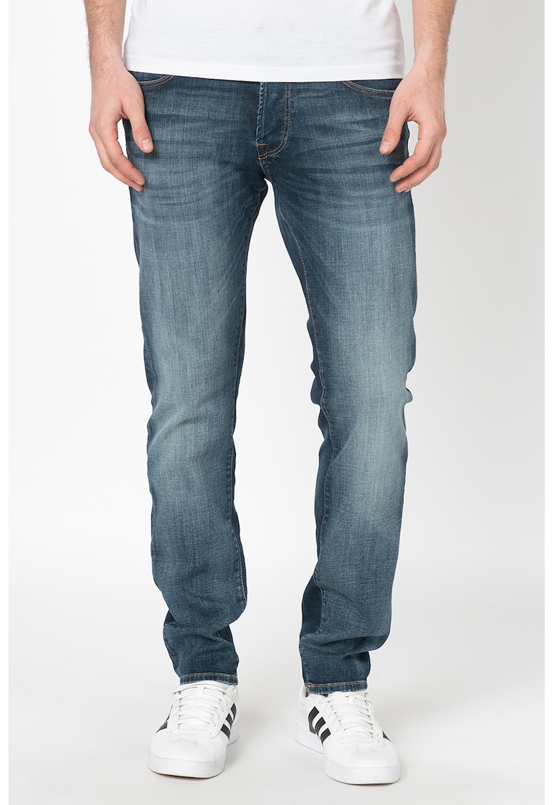 Blugi slim fit Glenn - Bleumarin