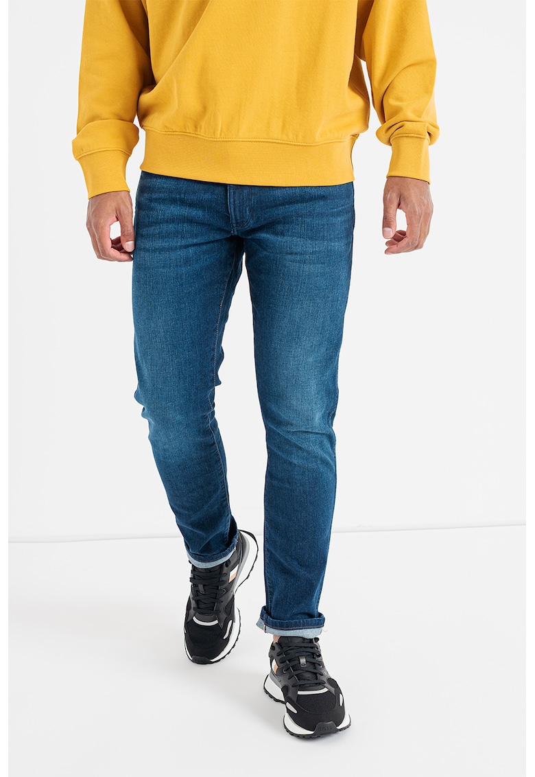 Blugi slim fit Texas - Bleumarin