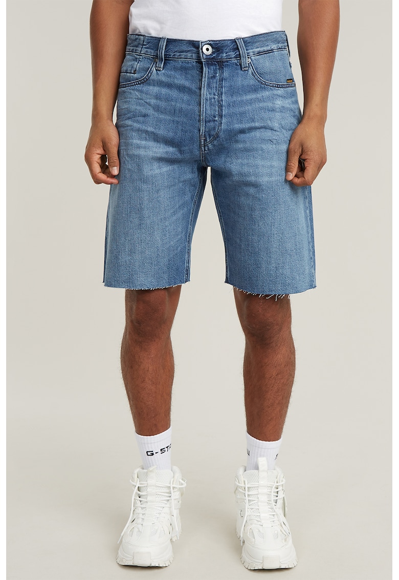 Blugi scurti de denim Dakota - Albastru melange