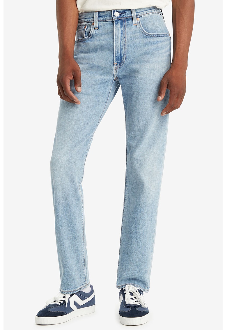 Blugi elastici cu croiala conica 502™ - Albastru pastel