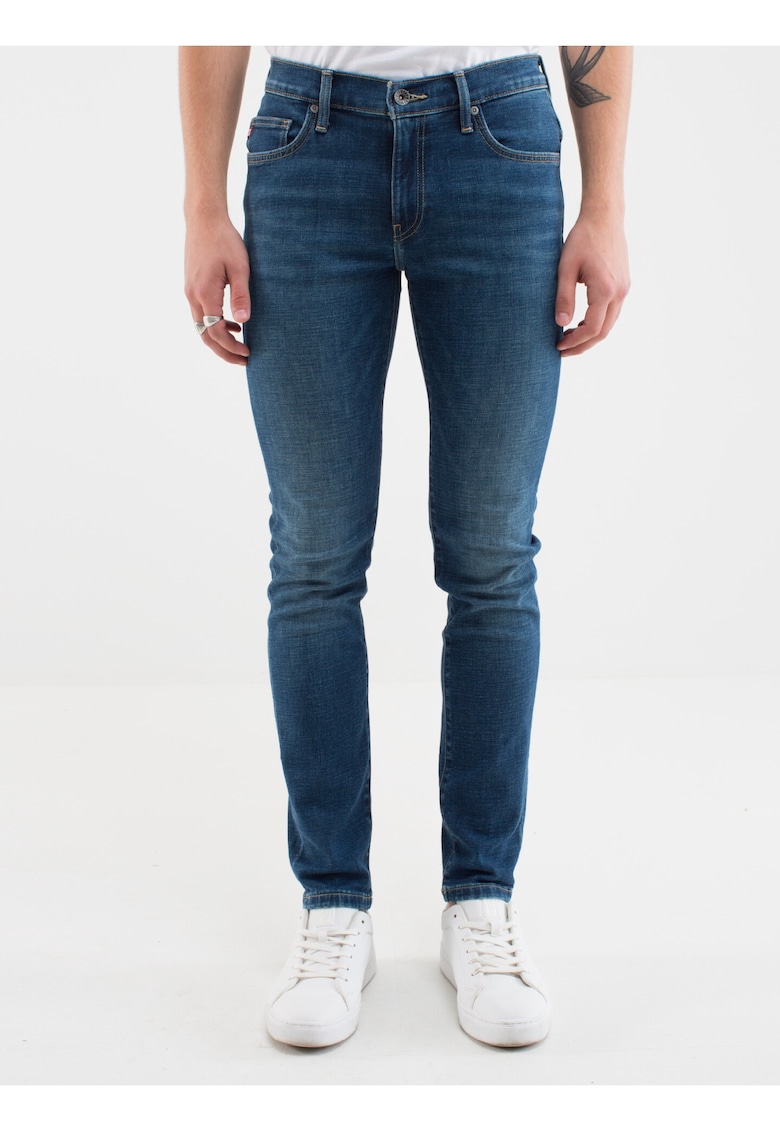 Blugi barbati  Jeffray 366 - skinny - bleumarin - denim