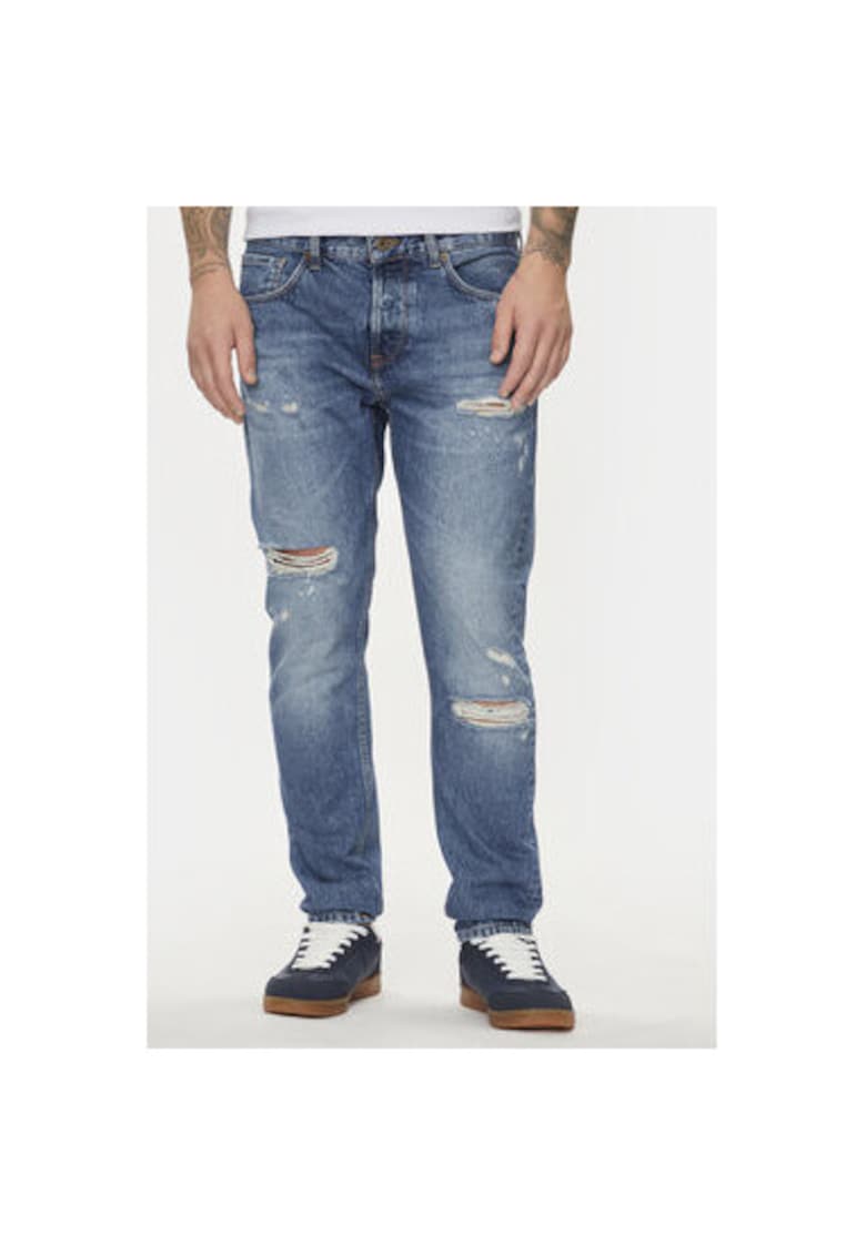 Blugi barbati -  304414251 - Bumbac - Albastru - Albastru