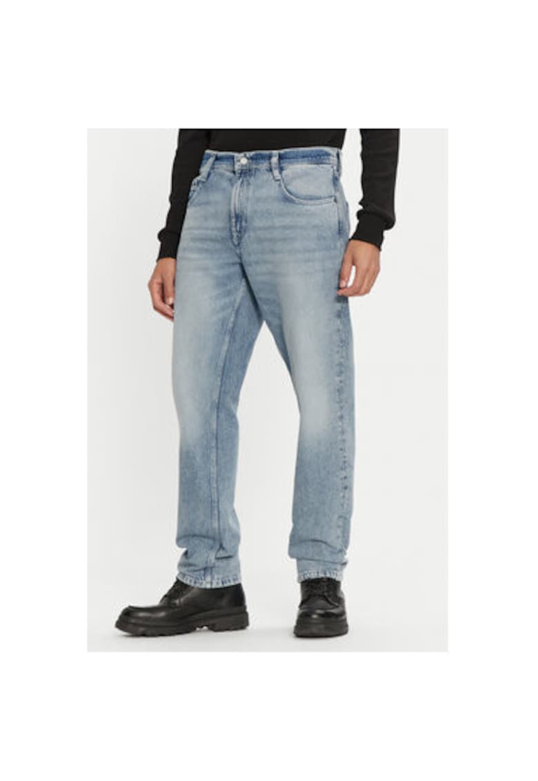 Blugi barbati -  304464904 - Bumbac - Albastru - Albastru