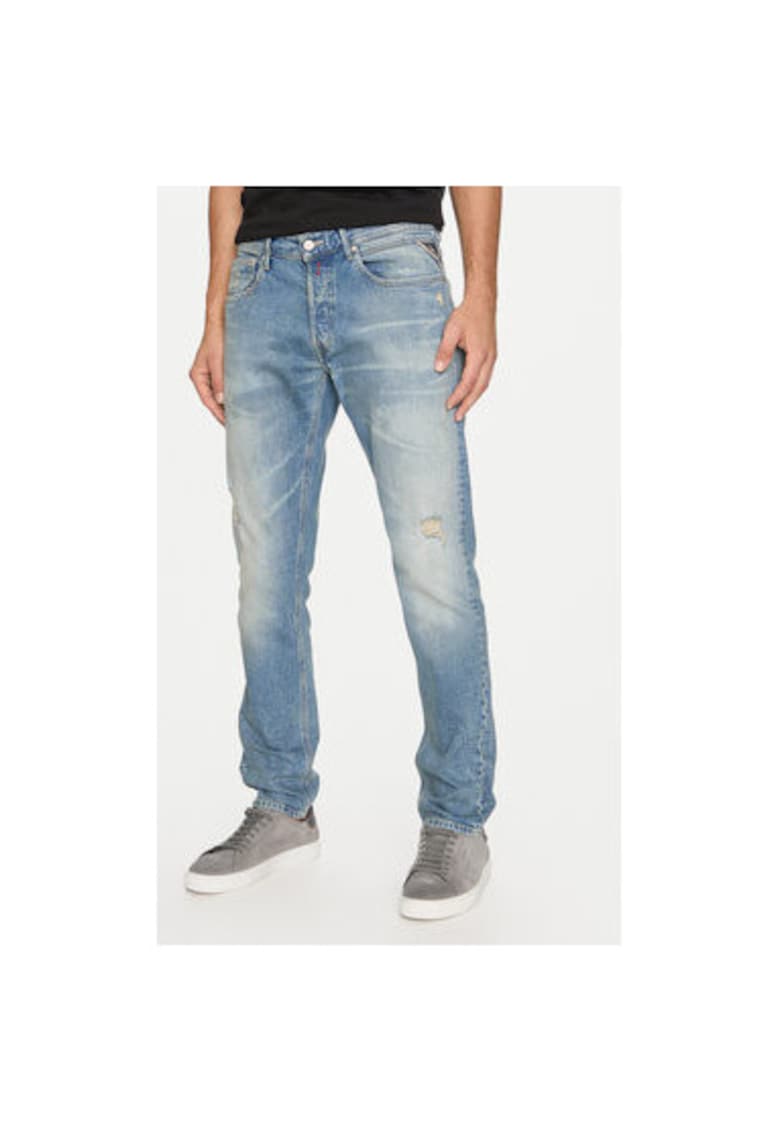 Blugi barbati -  304397097 - Bumbac - 489754 - Albastru
