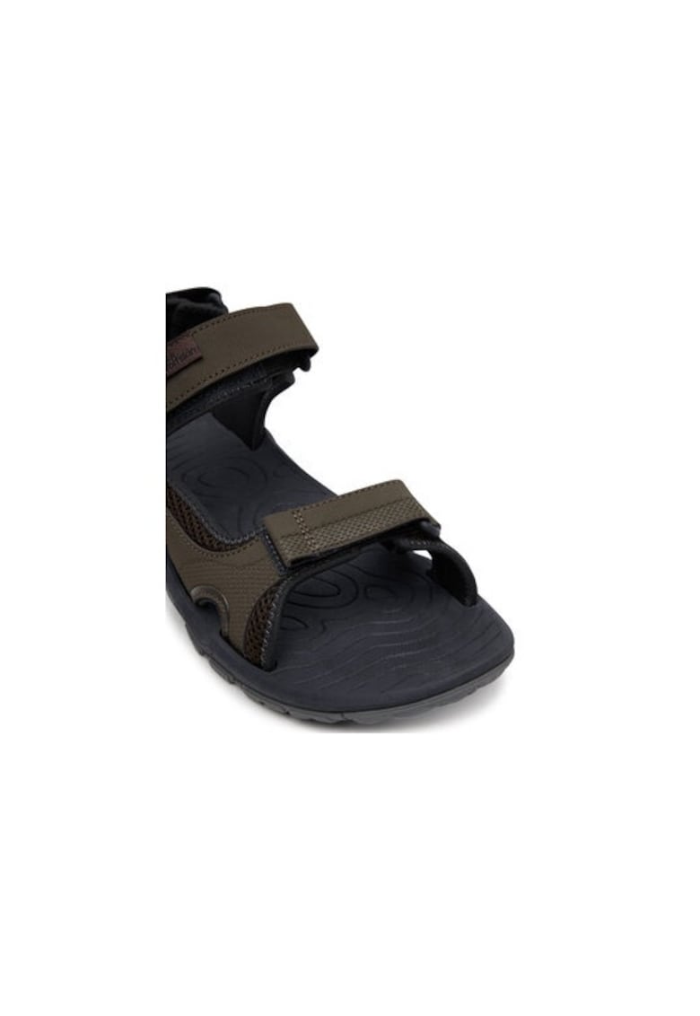 Sandale barbati  304544293 - Piele ecologica - Maro - Maro