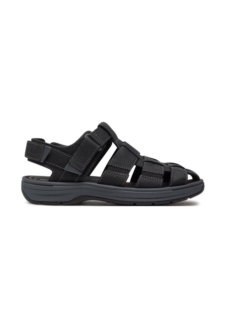Sandale barbati -  303500 - Piele naturala - Negru -