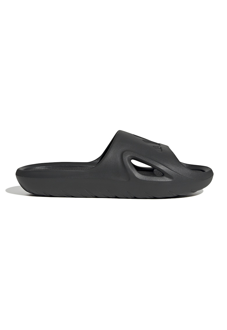 Papuci unisex cu logo Adicane - Negru