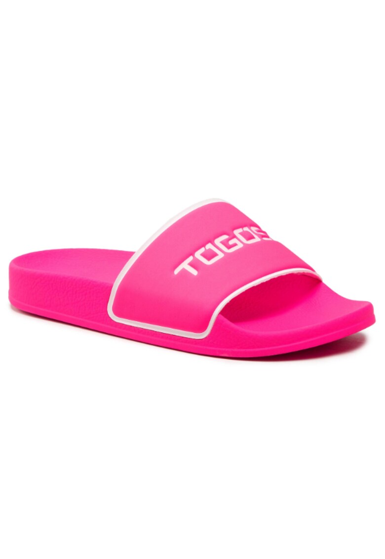 Papuci flip-flop dama -  Textil - Roz - Roz