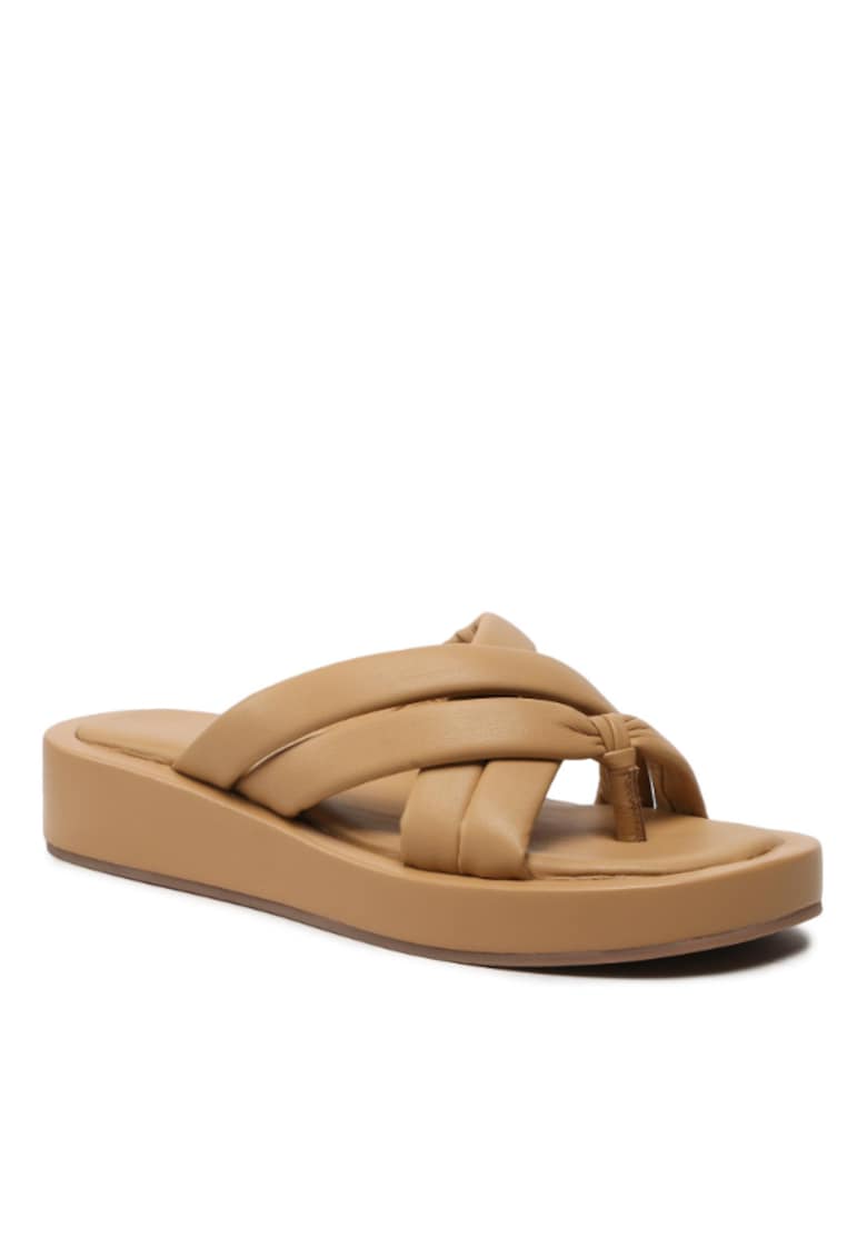 Papuci dama -  5904862742519 - Piele naturala - maro - Maro