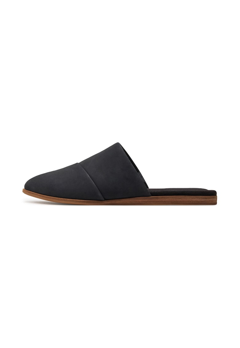 Papuci dama -  520656 - Piele naturala - Negru