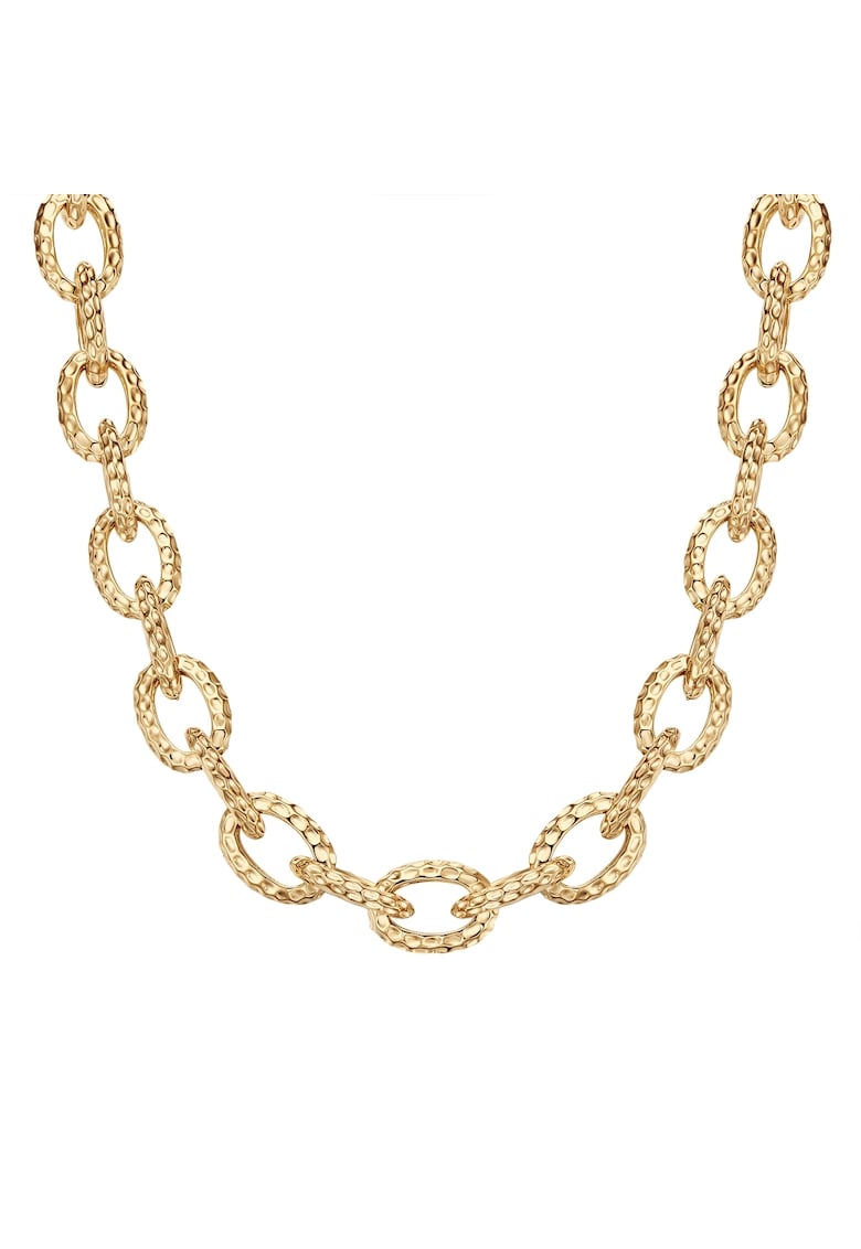 Colier placat cu aur de 14K - Auriu