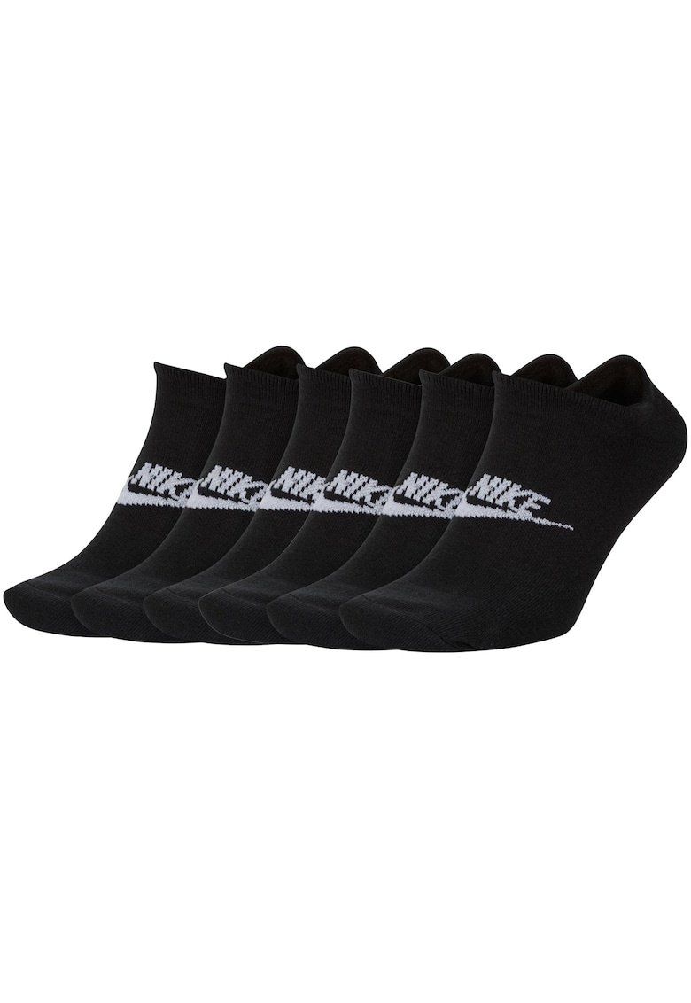 Set de sosete unisex pana la glezna - 3 perechi - Negru