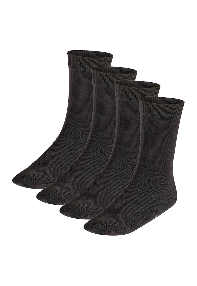 Set de sosete lungi Happy - 2 perechi - Negru