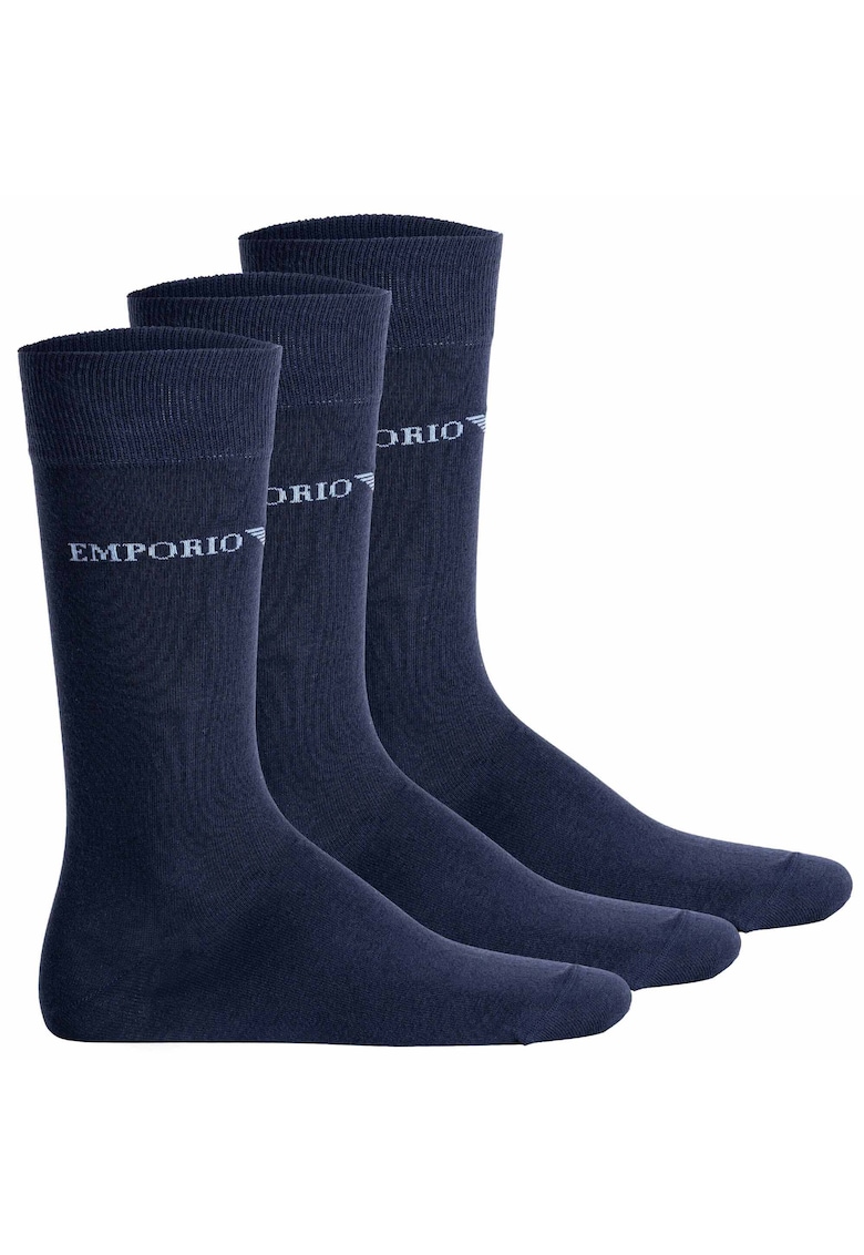 Set de sosete lungi - 3 perechi - Bleumarin