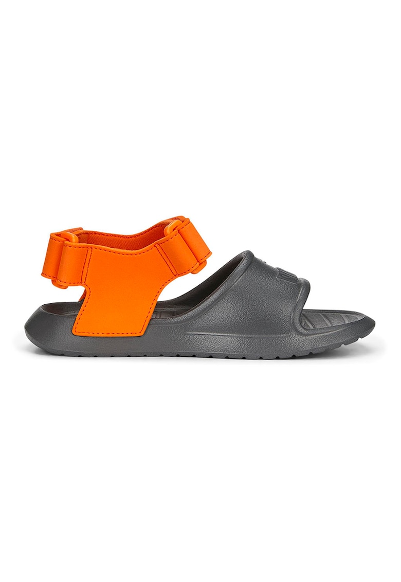 Sandale cu inchidere velcro Divecat V2 Injex - Portocaliu/Gri antracit