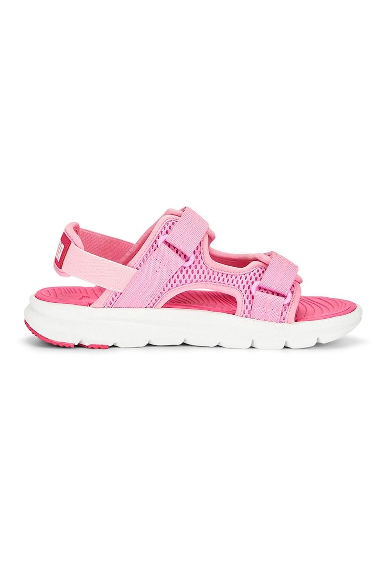 Sandale cu velcro Evolve - Roz deschis