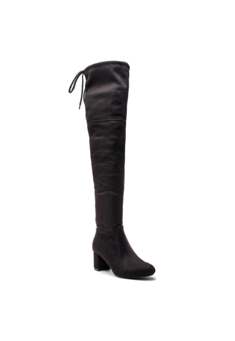 Cizme dama -  197621583 - Negru - Textil - Negru