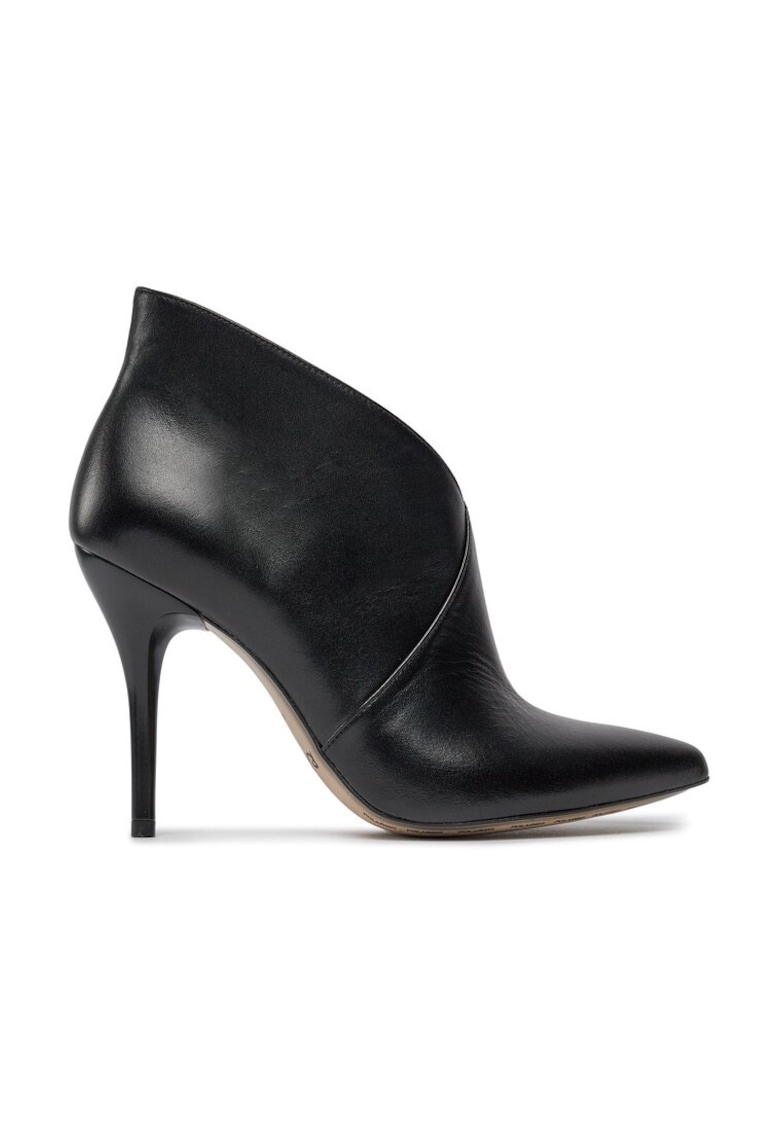 Botine dama -  Negru - Piele naturala - Negru