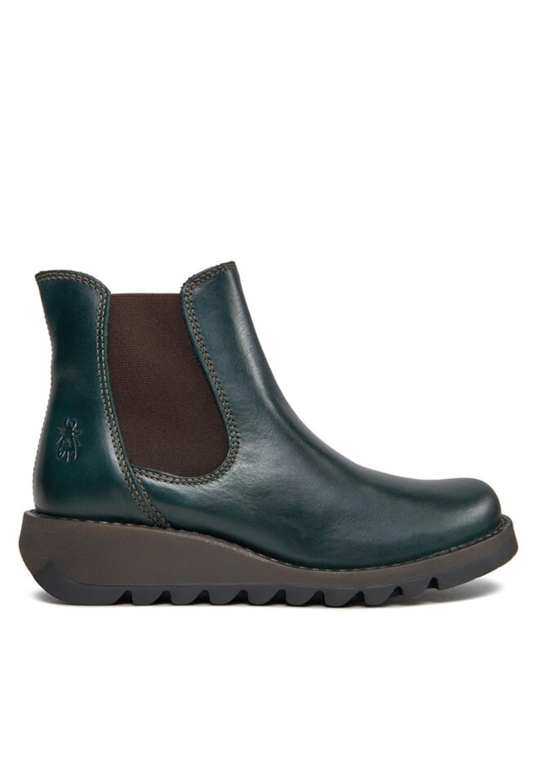 Botine dama  198558796 - Piele naturala - Verde
