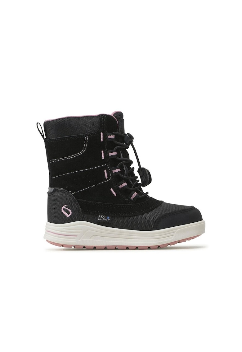 Cizme copii -  24971 - Piele naturala - Negru