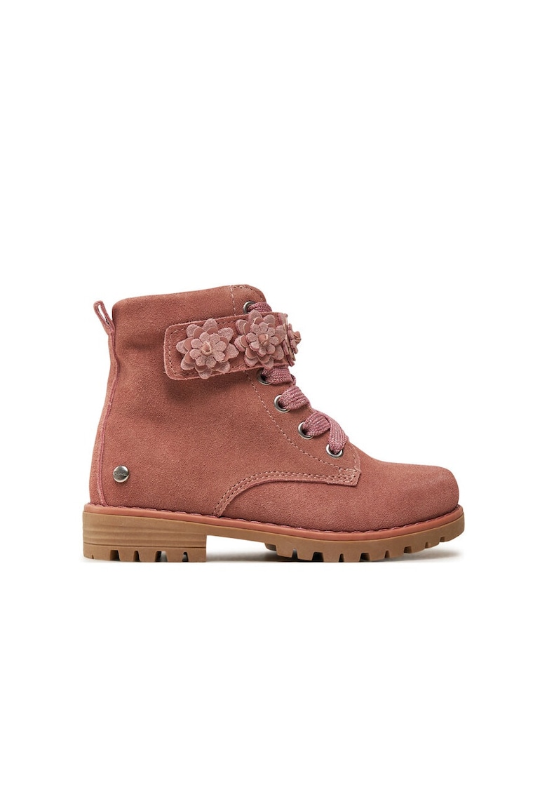 Ghete copii -  86107 - Piele naturala - Roz