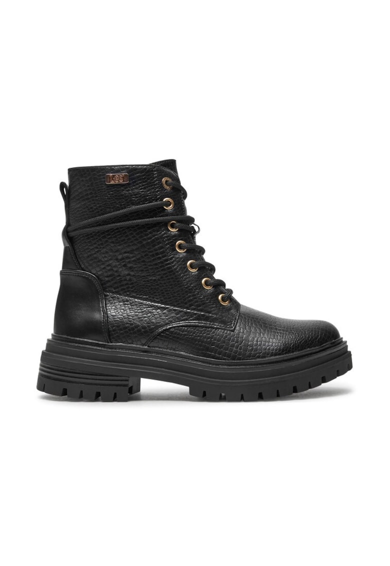 Botine dama -  36886 - Piele ecologica - Negru