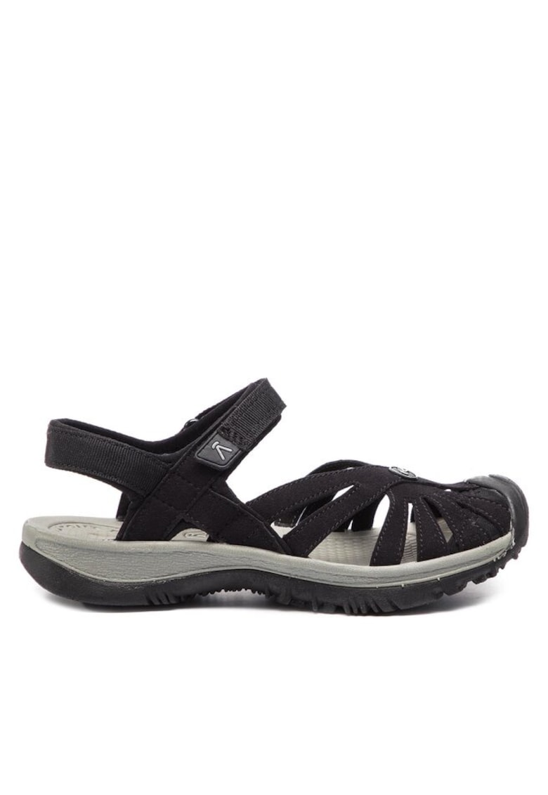 Sandale dama  201290965 - Piele naturala/Piele nabuc - Negru