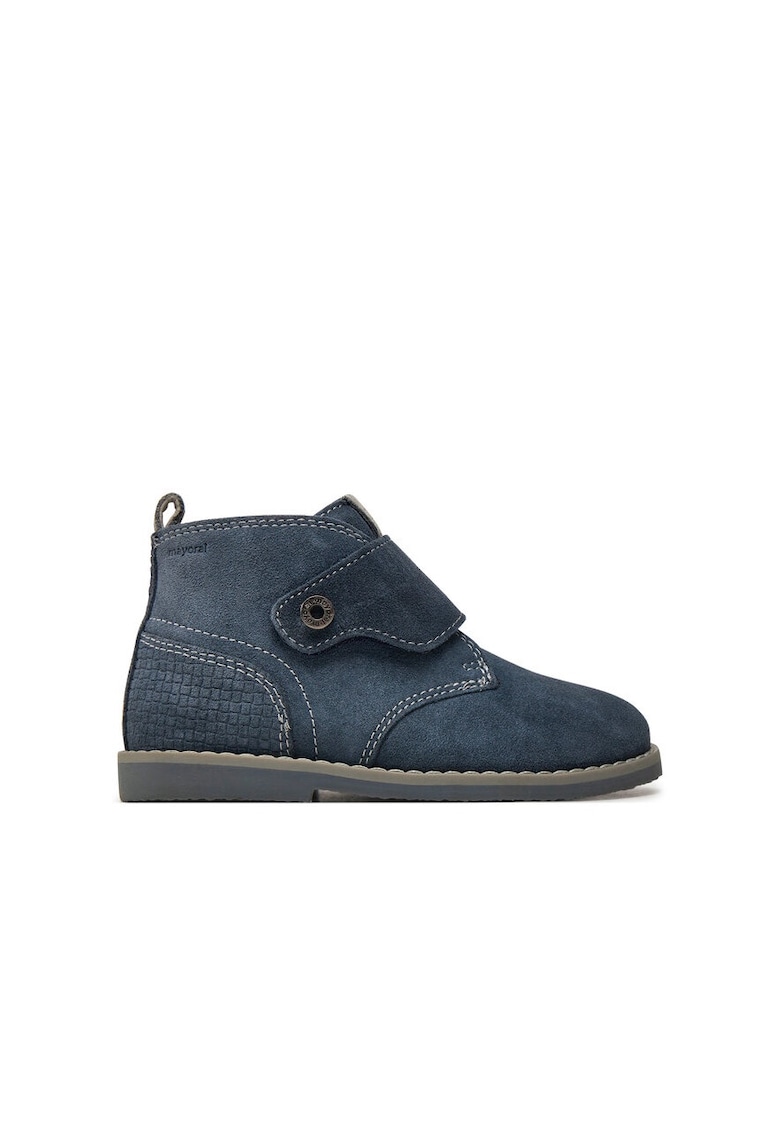Ghete copii -  86657 - Piele naturala - Bleumarin