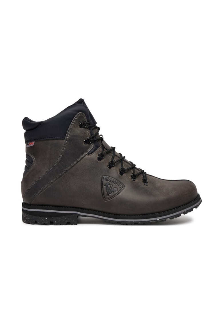 Ghete barbati -  36575 - Piele naturala - Gri