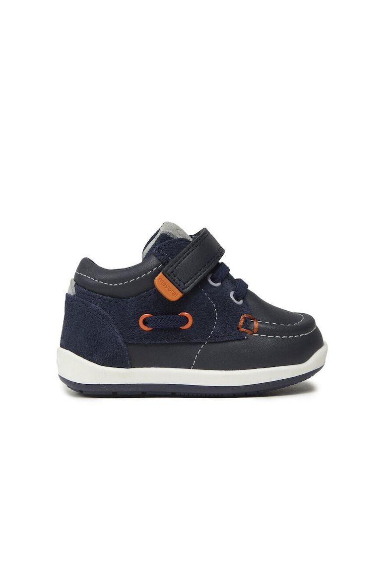 Ghete copii -  61316 - Piele naturala - Bleumarin