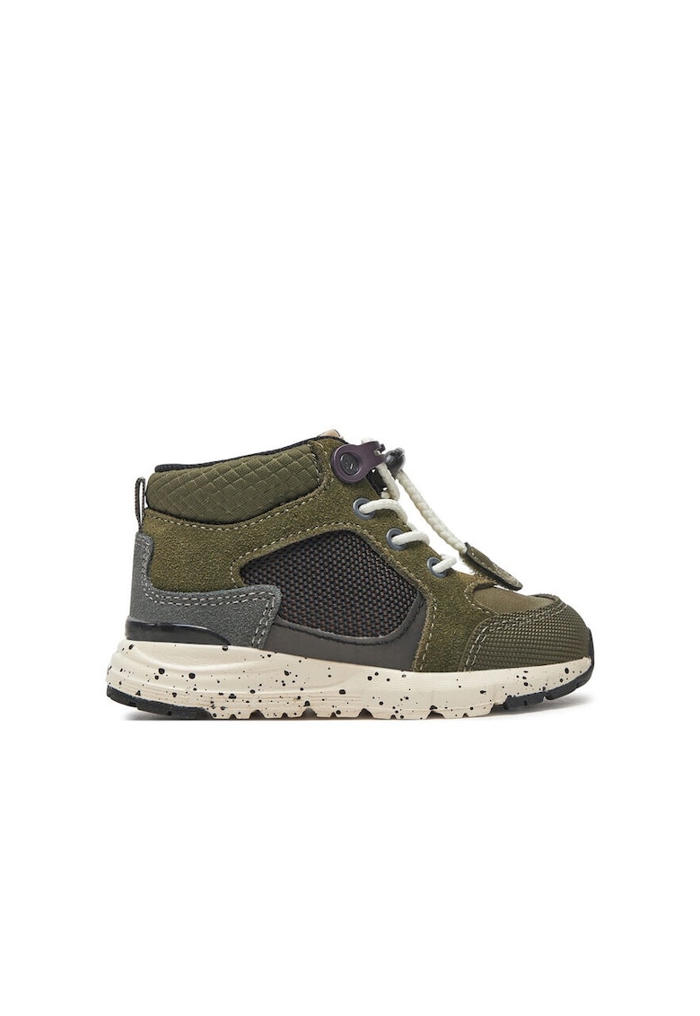 Ghete copii -  85759 - Piele naturala - Kaki