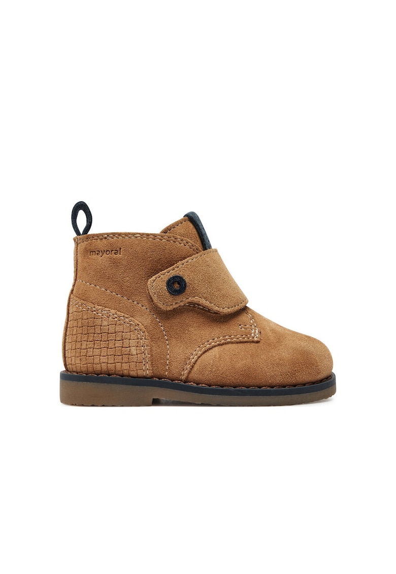 Ghete copii -  85643 - Piele naturala - Bej