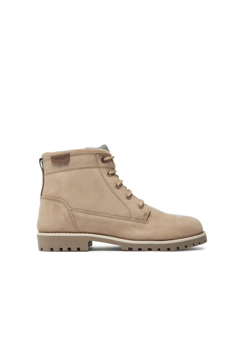 Ghete copii -  40557 - Piele naturala - Bej