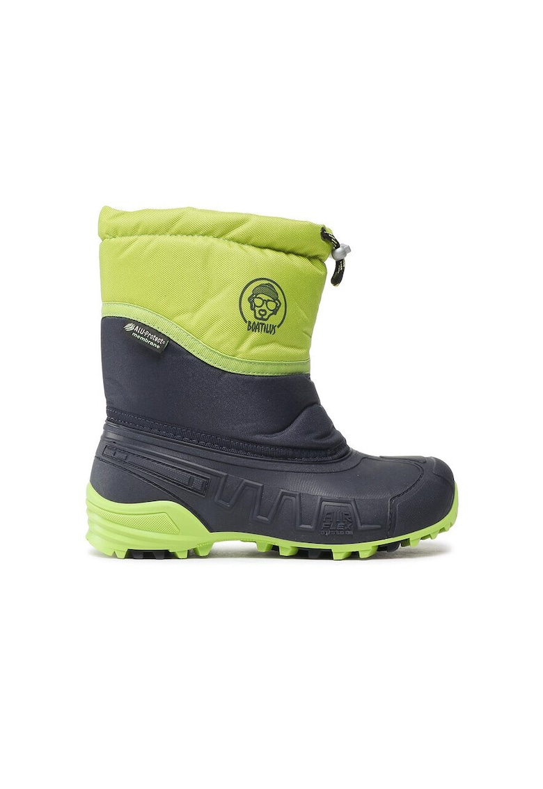 Cizme copii -  06141 - Sintetic - Verde - Negru
