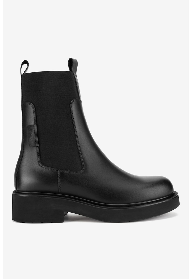 Ghete dama  5905588844402 - Piele naturala - Negru - Negru
