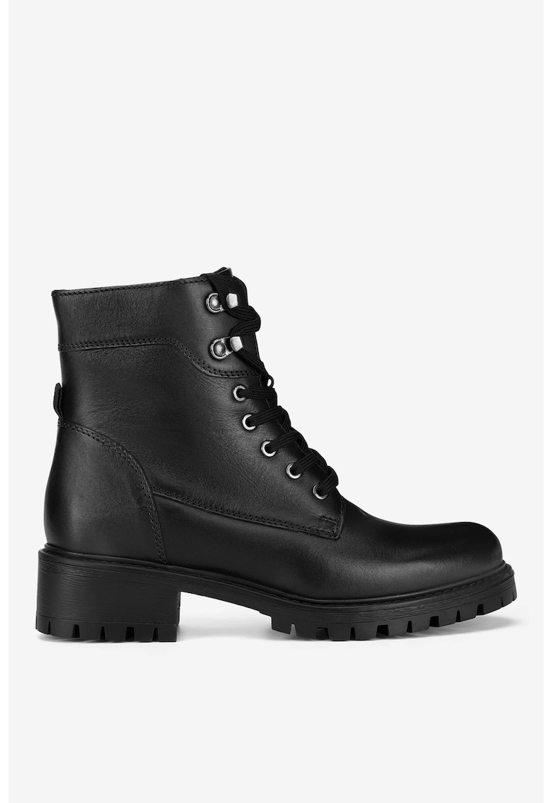 Ghete dama  5905588857976 - Piele naturala - Negru - Negru