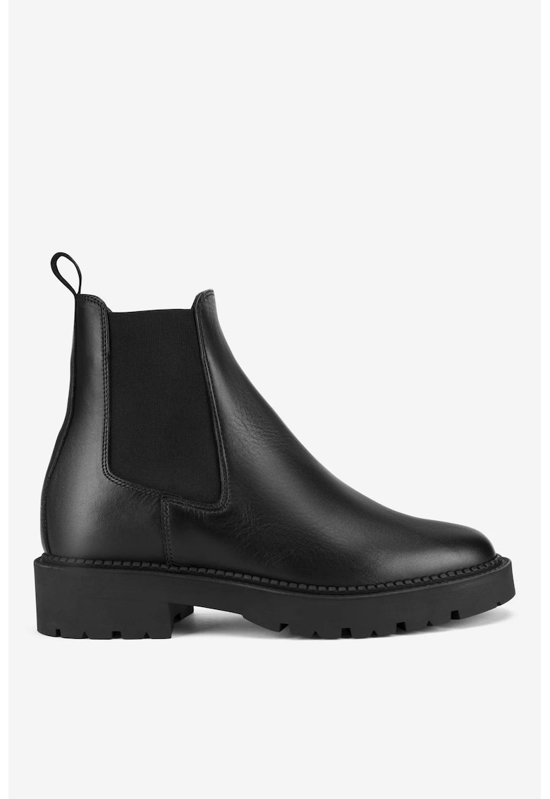 Ghete dama  5905588856214 - Piele naturala - Negru - Negru