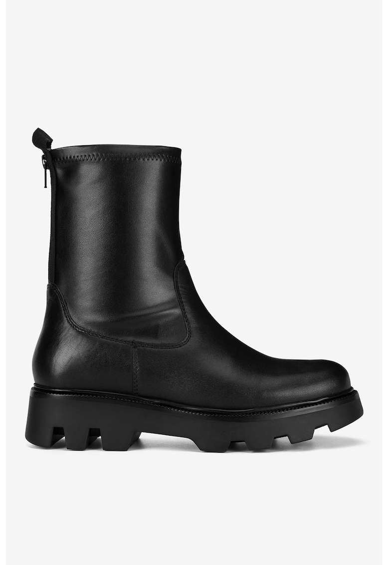 Ghete dama  5905588871613 - Piele naturala - Negru - Negru