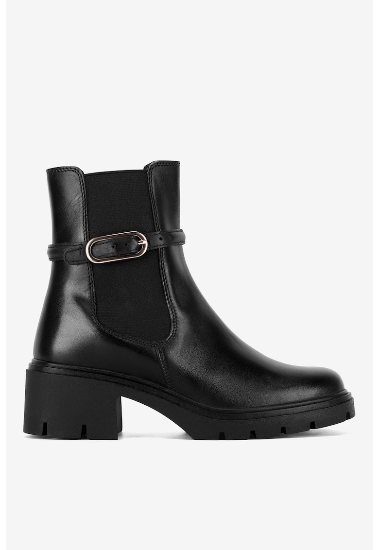 Ghete dama  5905588876014 - Piele naturala - Negru - Negru