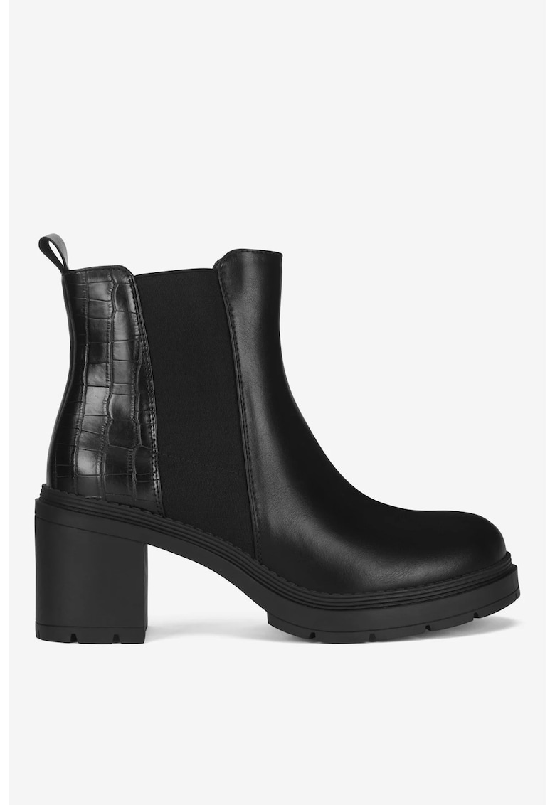 Ghete dama  5905588877844 - Sintetic - Negru - Negru