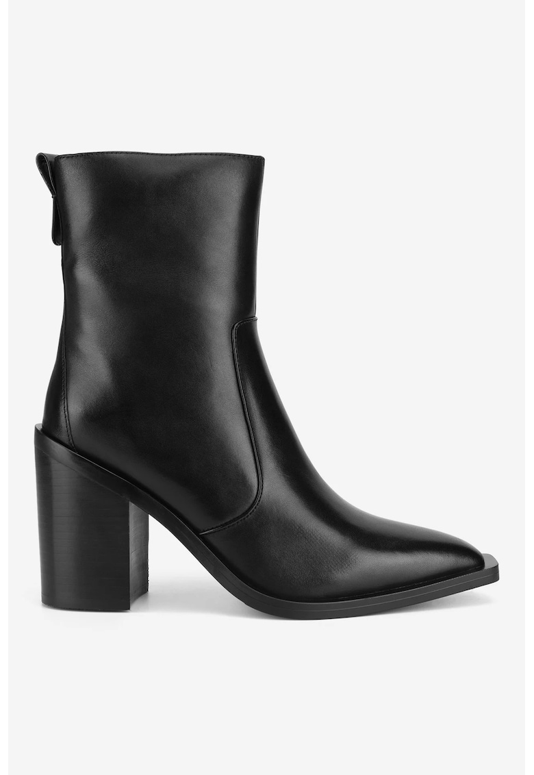 Ghete dama  5905588879824 - Piele naturala - Negru - Negru