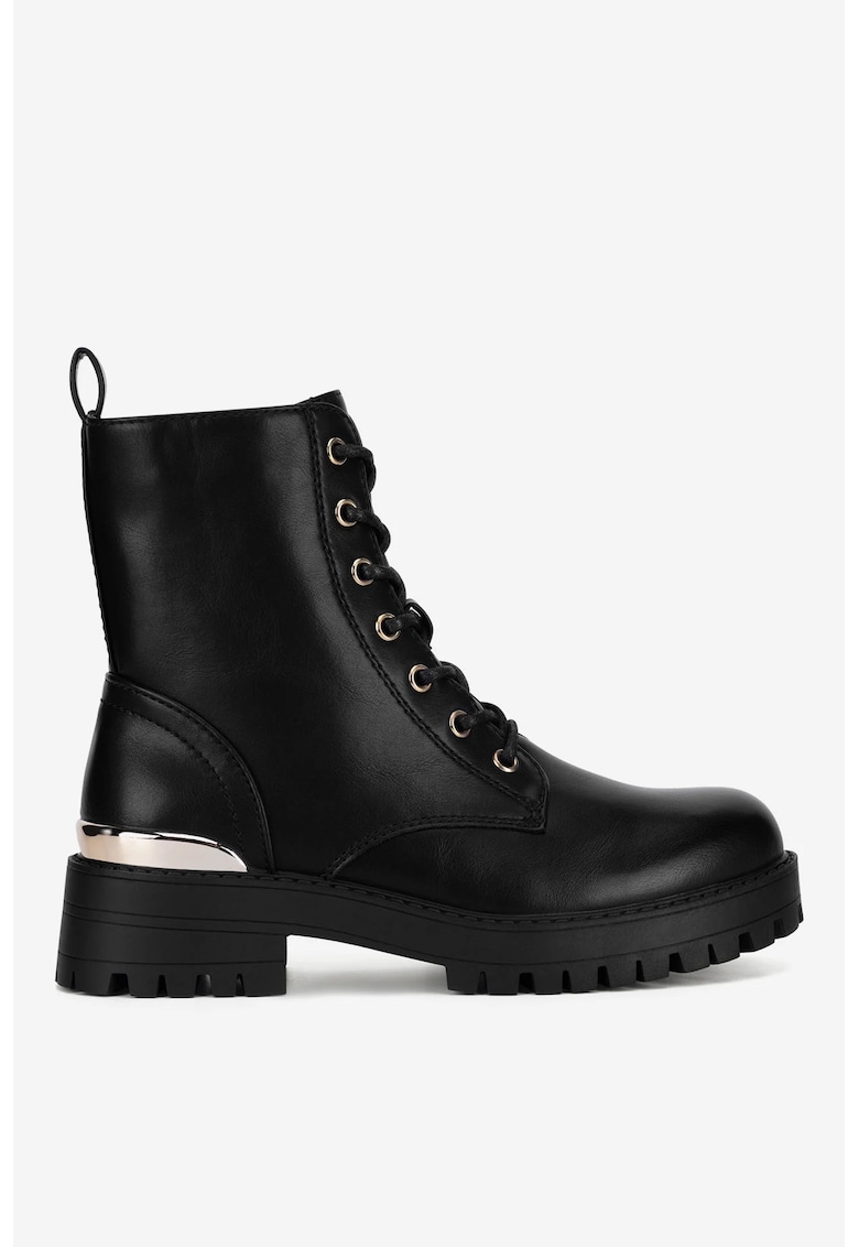 Ghete dama  5905588882367 - Sintetic - Negru - Negru