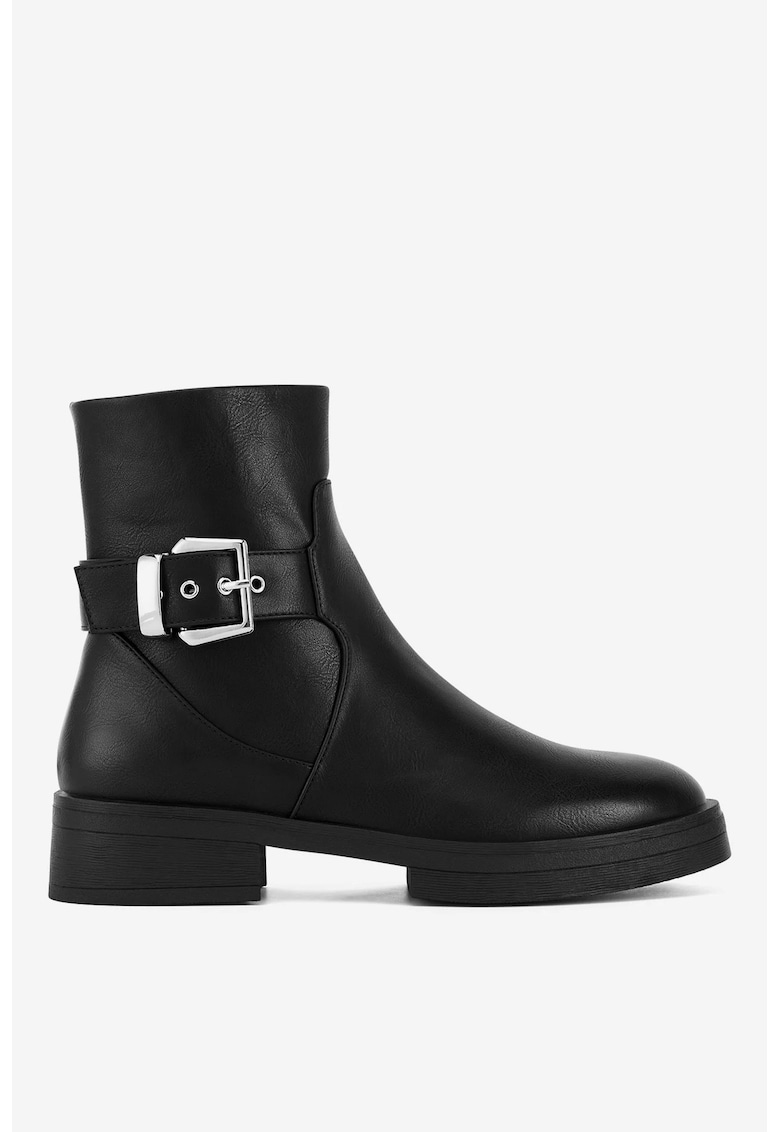 Ghete dama  5905588887560 - Sintetic - Negru - Negru