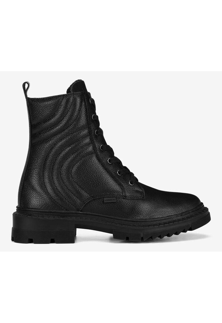 Ghete fete  5905588884729 - Piele naturala - 33 EU - Negru
