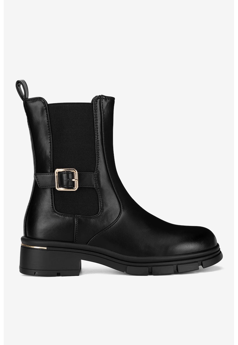 Ghete dama  5905588891253 - Sintetic - Negru - Negru