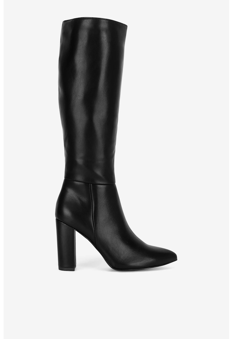 Oferte la Cizme dama  5905588891116 - Sintetic - Negru - Negru
